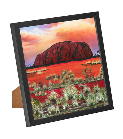 Uluru Ayers Rock Framed Print