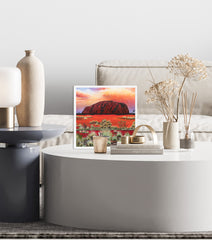 Uluru Ayers Rock Framed Print
