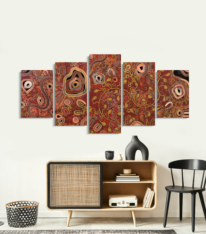 5pc Out on Country Print Set by Kelly
